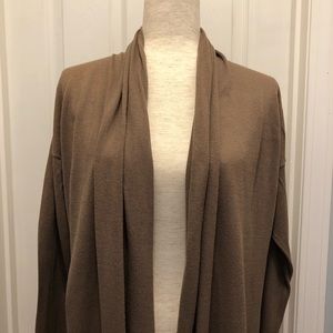 Woman’s - Ann Taylor Brown Cardigan - M/L